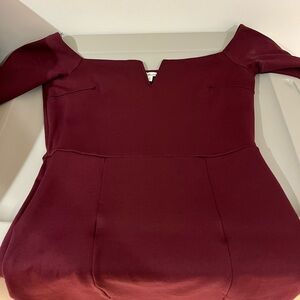 Charlotte Russe Burgundy Dress